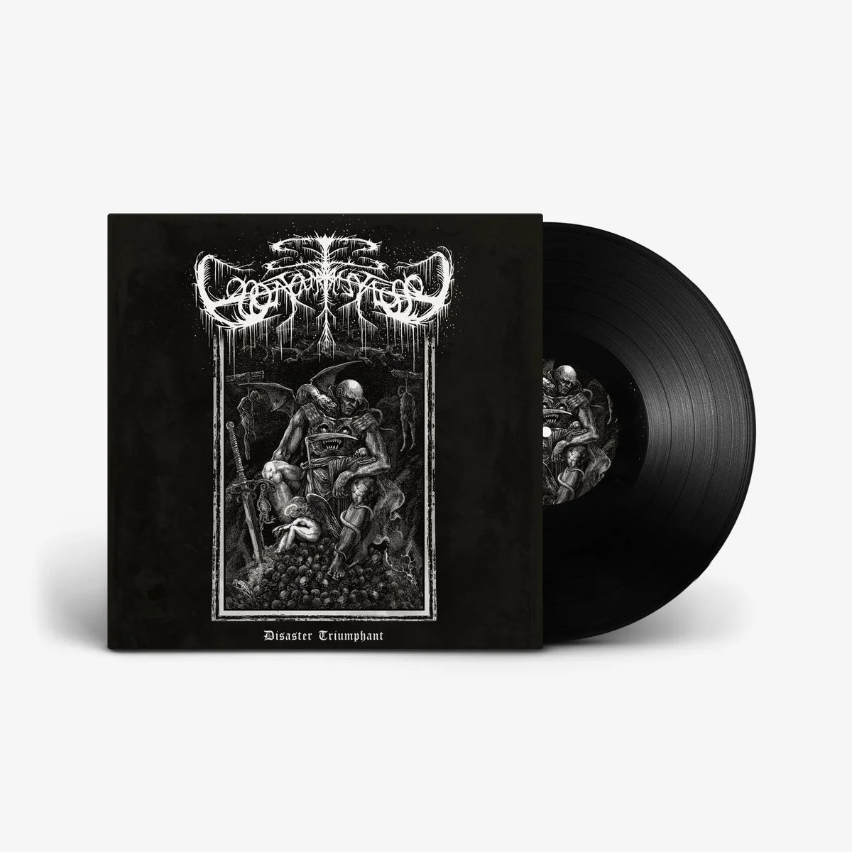 BONJOUR TRISTESSE · Disaster Triumphant | BLACK LP (Black Metal Vinyl) · Picture 2