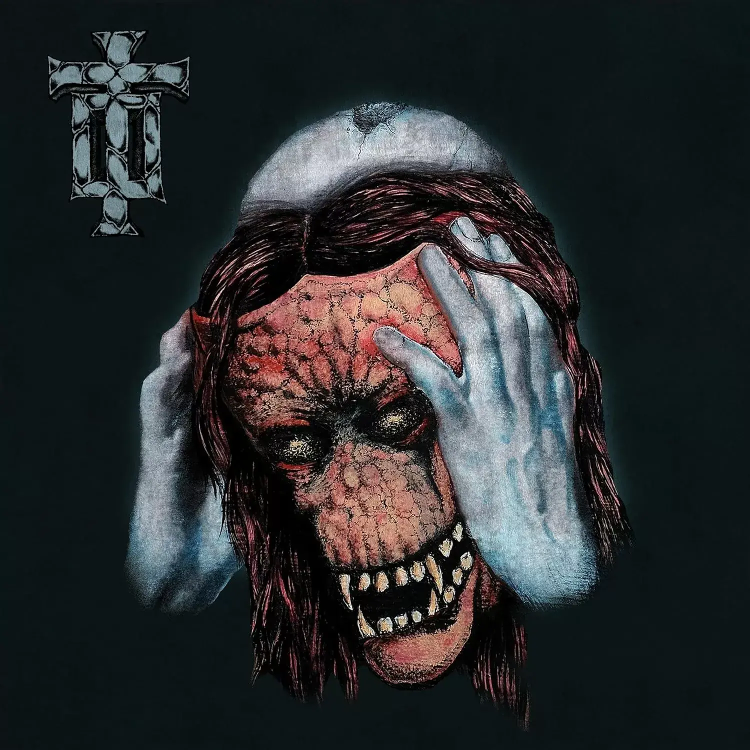 TAKE OFFENSE · T.O.tality | GHOSTLY BLACK ICE COBALT LP (Thrash Metal Vinyl)