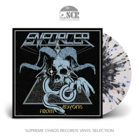 ENFORCER · From Beyond | CLEAR/BLUE/BLACK SPLATTER LP (Heavy Metal Vinyl)