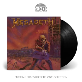 MEGADETH · Peace Sells... But Who's Buying? (Re-Release) | BLACK LP (Heavy Metal/Thrash Metal Vinyl)