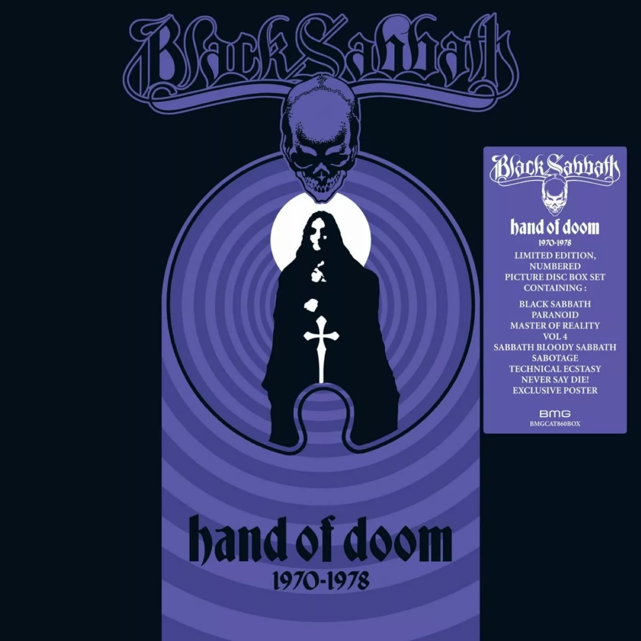 BLACK SABBATH - Hand Of Doom · 8 PICTURE DISC BOXSET 1