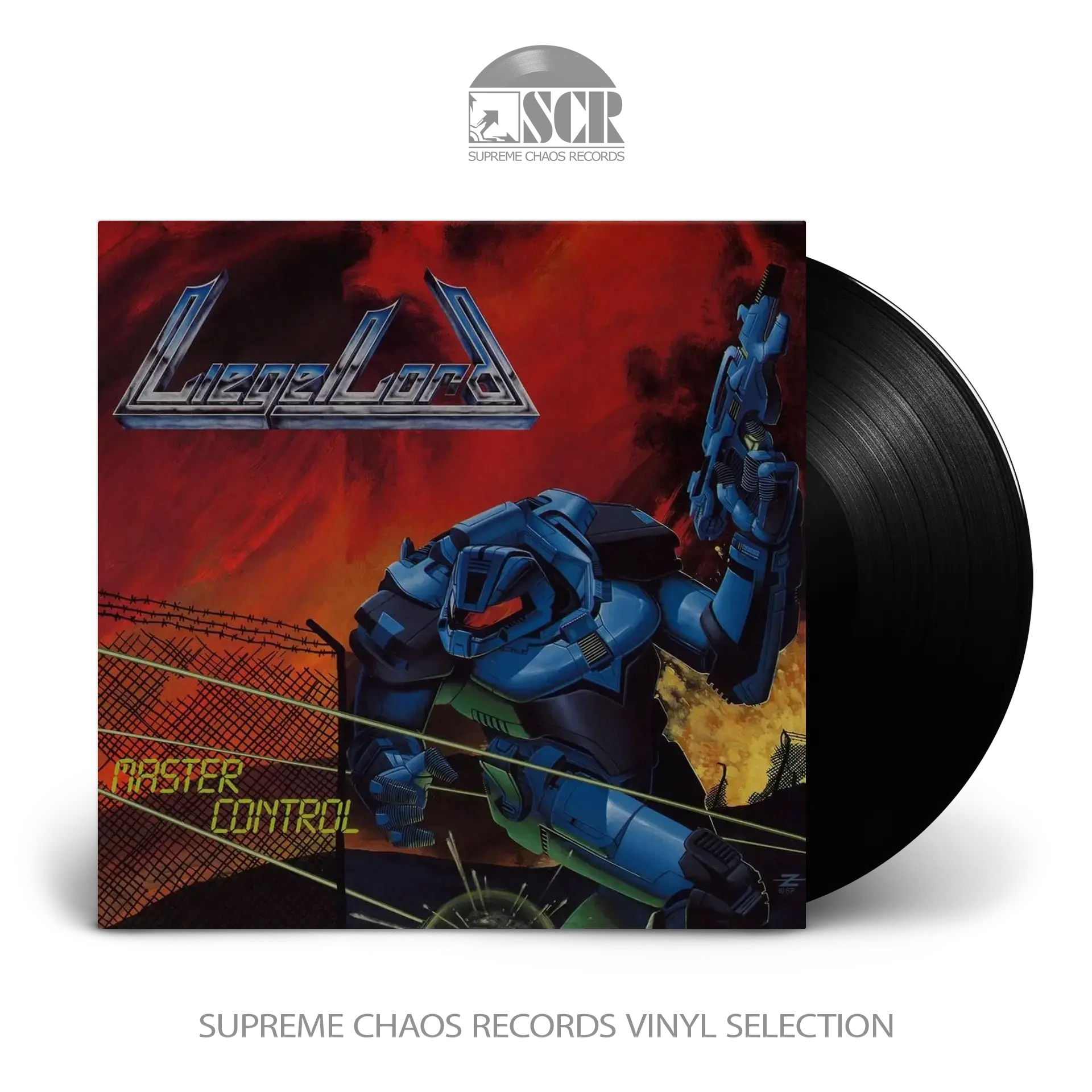 LIEGE LORD · MASTER CONTROL (35th Anniversary) | BLACK LP (Heavy Metal Vinyl)