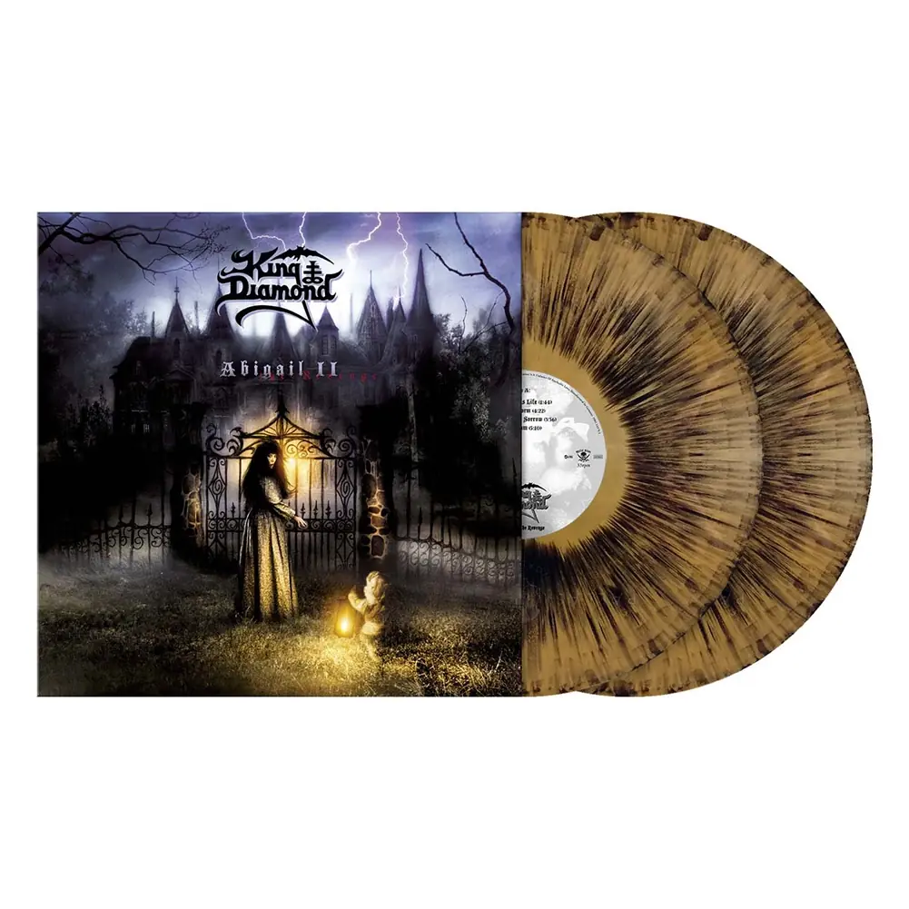 KING DIAMOND · Abigail II: The Revenge | GOLD BLACK DUST 2LP (Heavy Metal Vinyl)
