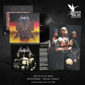 NIFELHEIM · Devil's Force (Re-Release) | BLACK LP (Black Metal Vinyl) · Picture 3