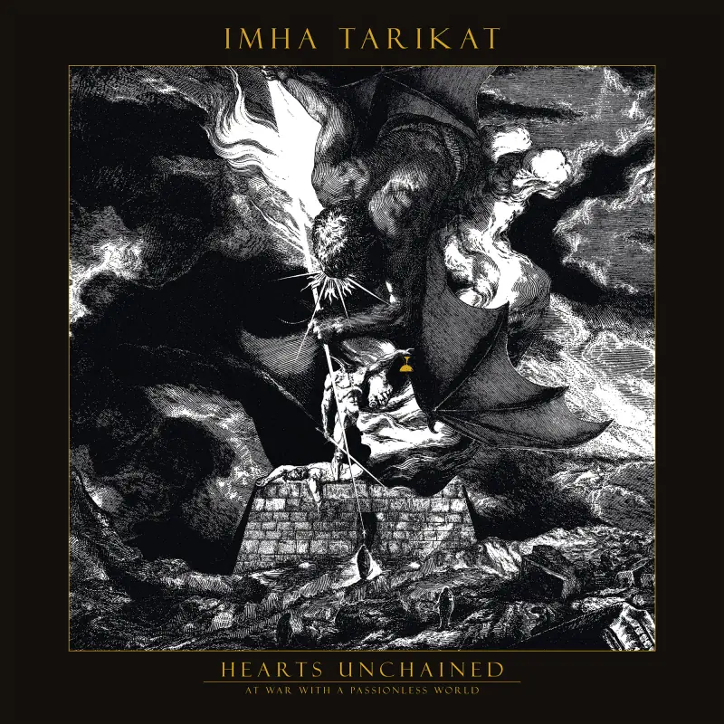 IMHA TARIKAT · Hearts Unchained - At War With A Passionless World | SMOKE MARBLED LP (Black Metal Vinyl) · Picture 1