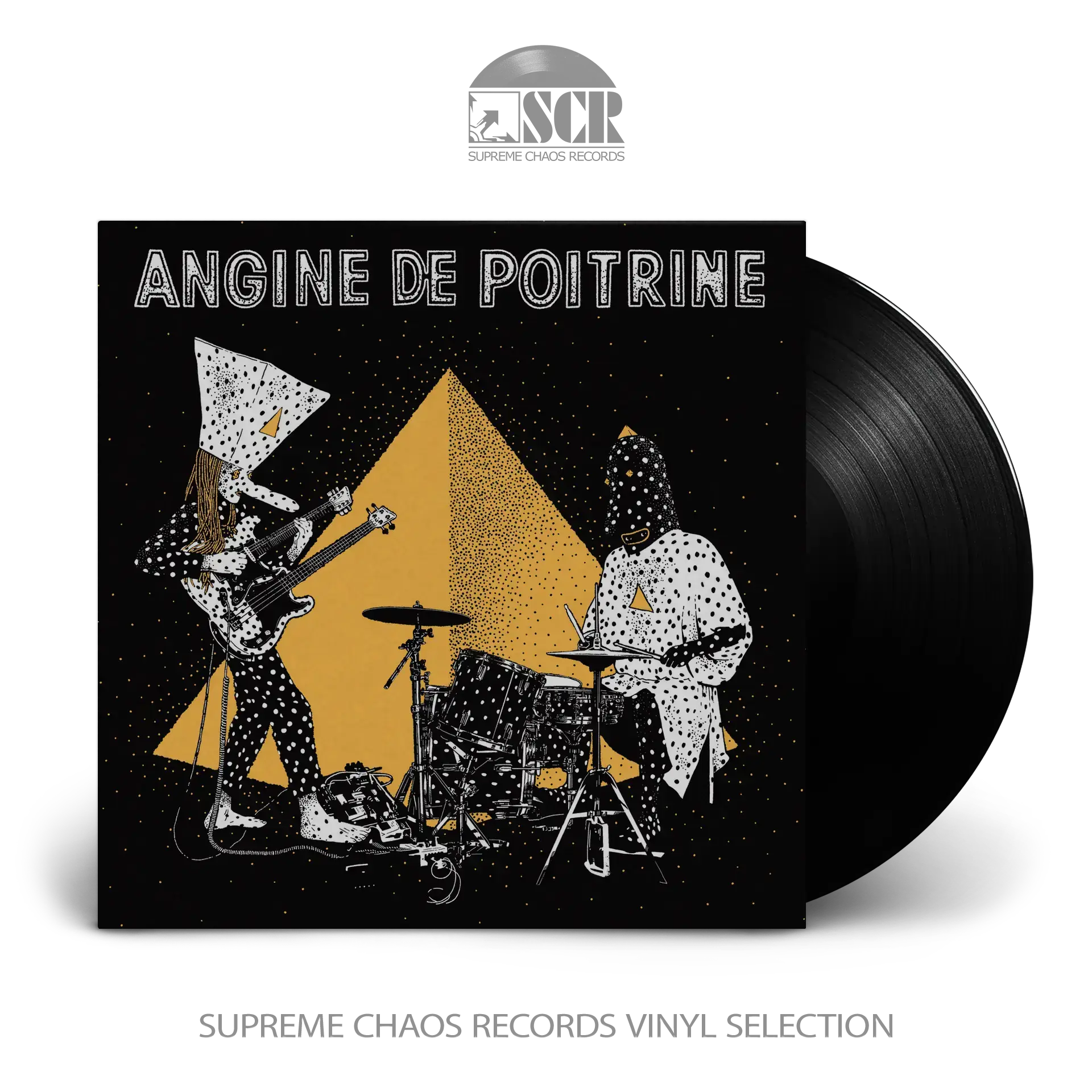 ANGINE DE POITRINE · Vol. II | BLACK LP (Post Rock Vinyl)