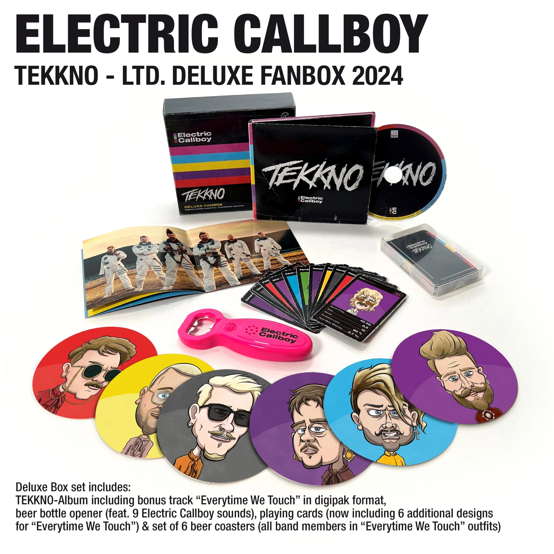 ELECTRIC CALLBOY · Tekkno (Fanbox 2024) | BOXCD (Trancecore/Metalcore CDs) · Picture 2