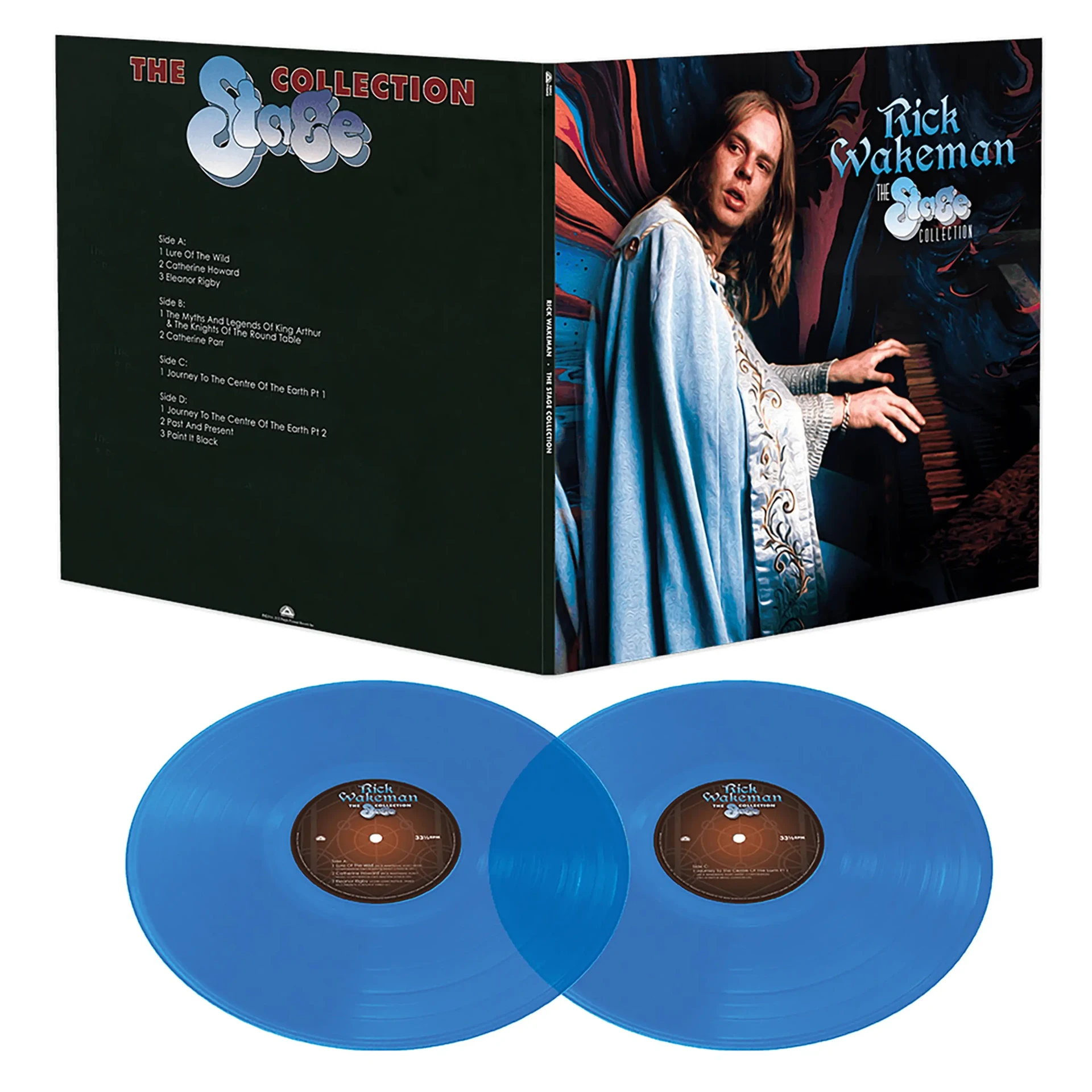 RICK WAKEMAN · The Stage Collection | BLUE 2LP (Progressive Rock Vinyl) · Picture 2