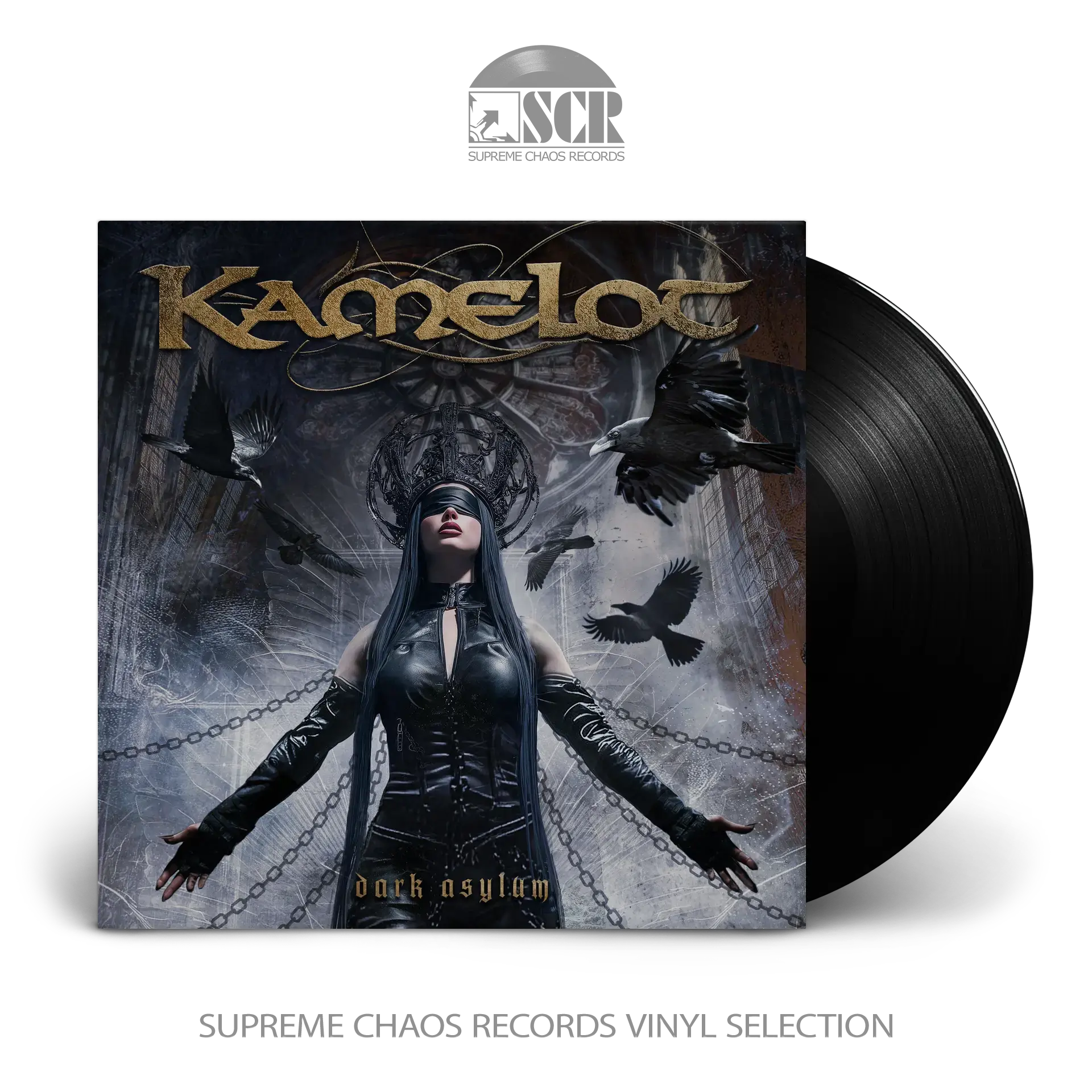 KAMELOT · Dark Asylum | BLACK LP (Symphonic Metal Vinyl)