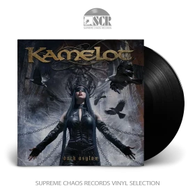 KAMELOT · Dark Asylum | BLACK LP (Symphonic Metal Vinyl)