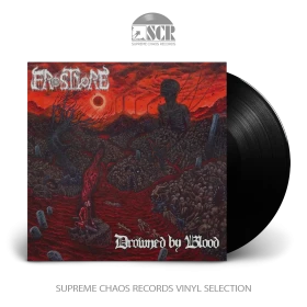 FROSTVORE · Drowned By Blood | BLACK LP (Death Metal Vinyl)