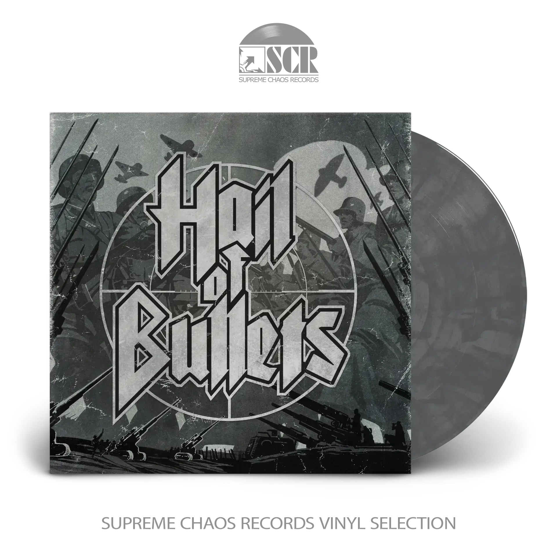 HAIL OF BULLETS - Hail Of Bullets · GREY MARBLED LP (Death Metal Vinyl)