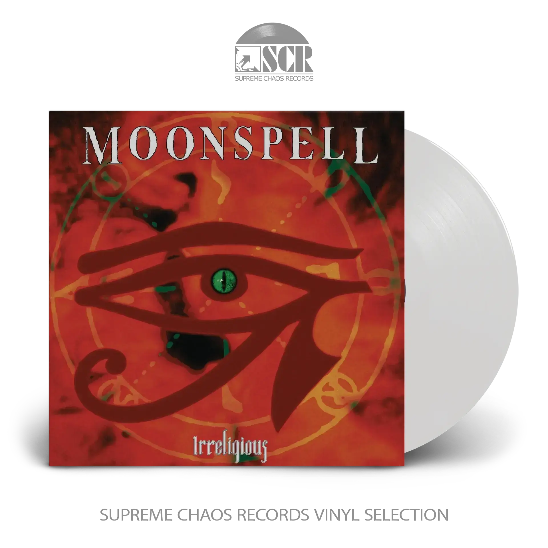 MOONSPELL - Irreligious · WHITE LP (Gothic Metal Vinyl)