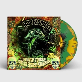 ROB ZOMBIE · The lunar injection kool aid eclipse conspiracy | YELLOW/GREEN SPLATTER INKSPOT LP (Industrial/Heavy Metal Vinyl)