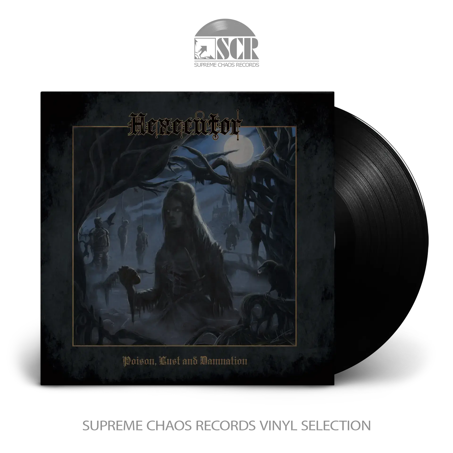 HEXECUTOR - Poison, Lust And Damnation · BLACK LP (Thrash Metal Vinyl)