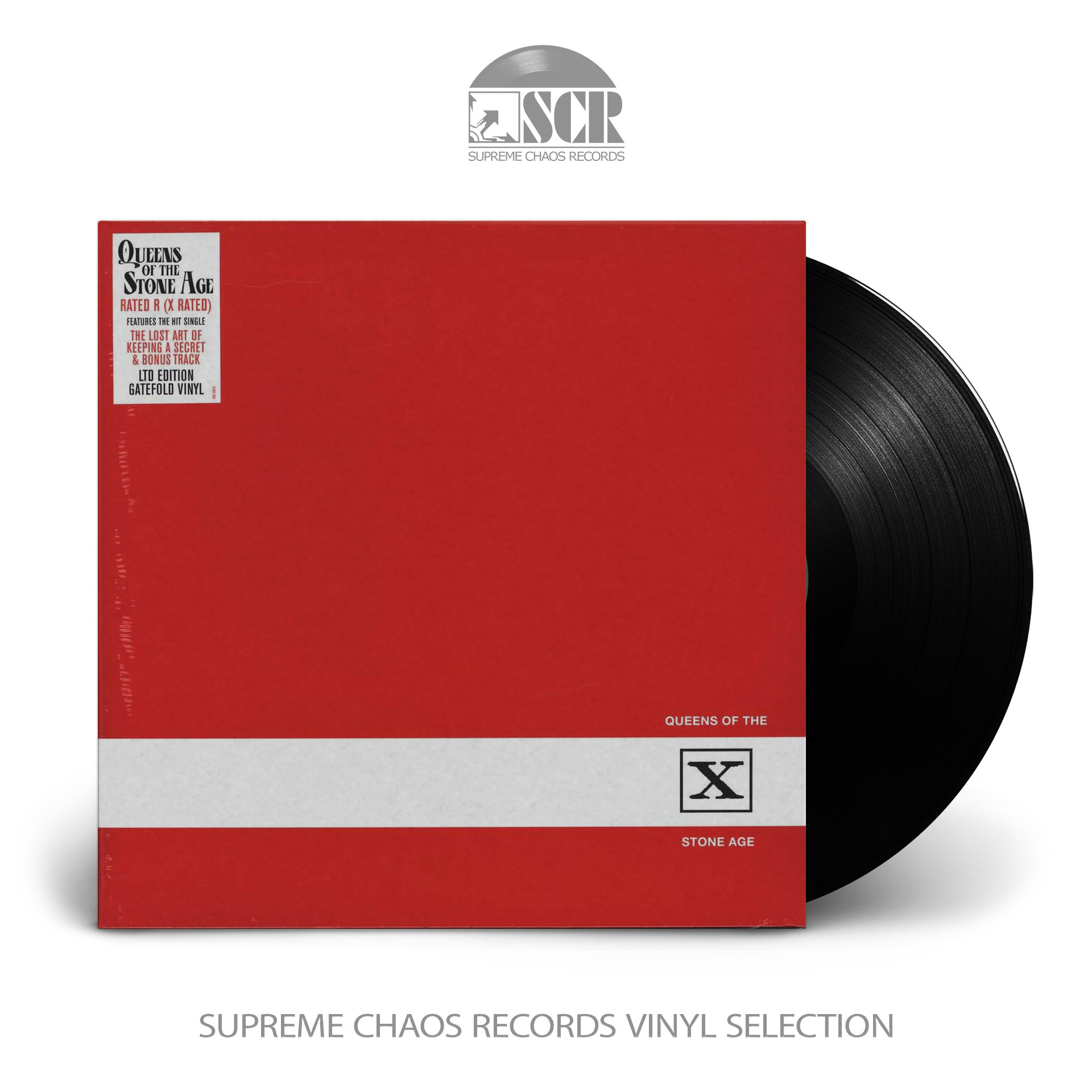 QUEENS OF THE STONE AGE · Rated R | RED COVER BLACK LP (Alternative Rock Vinyl)
