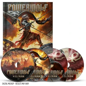 POWERWOLF · Wildlive (Live At Olympiahalle) | MEDIABOOK 2CD+DVD+BLURAY (Heavy Metal CDs)