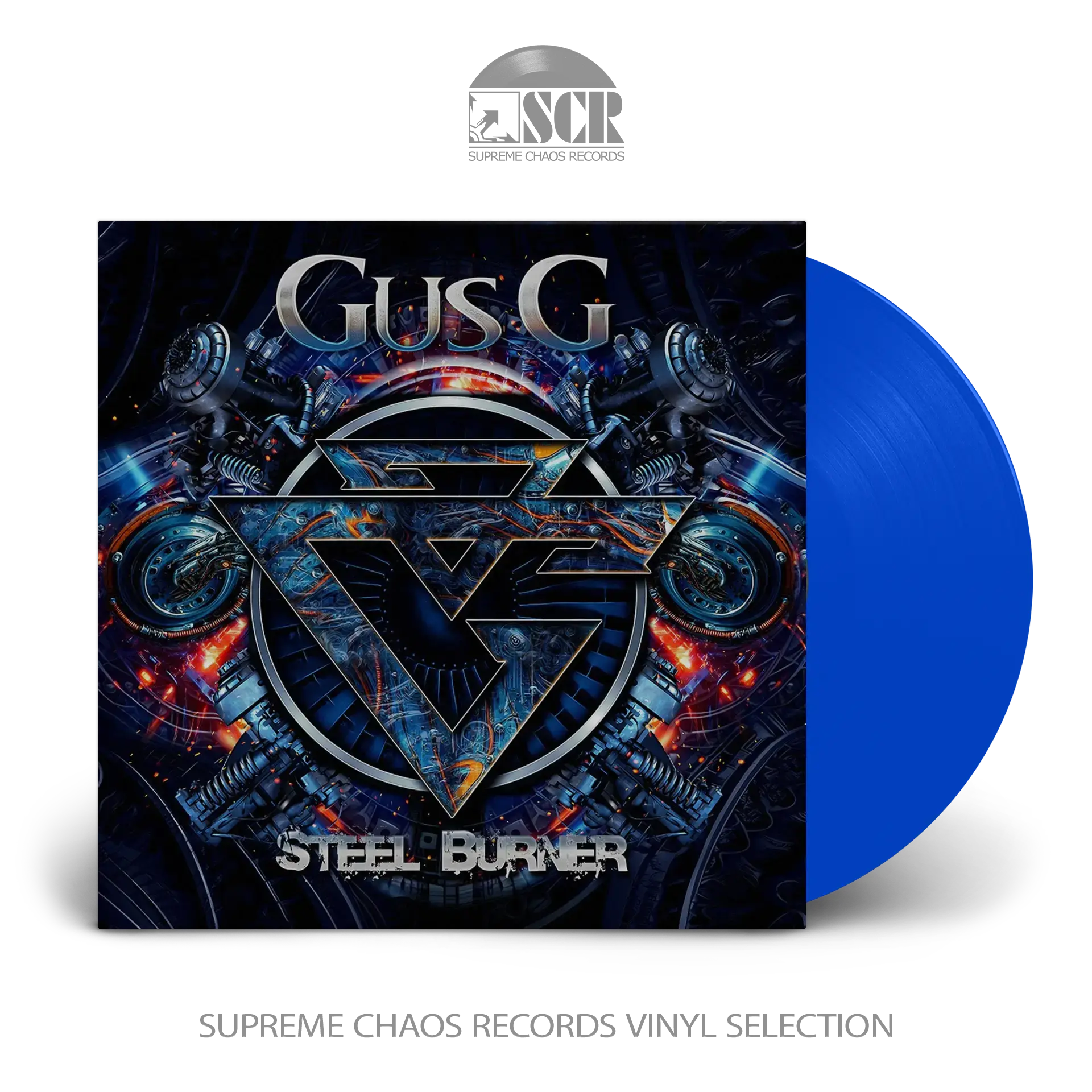 GUS G. · Steel Burner | BLUE LP (Heavy Metal/Hard Rock Vinyl)