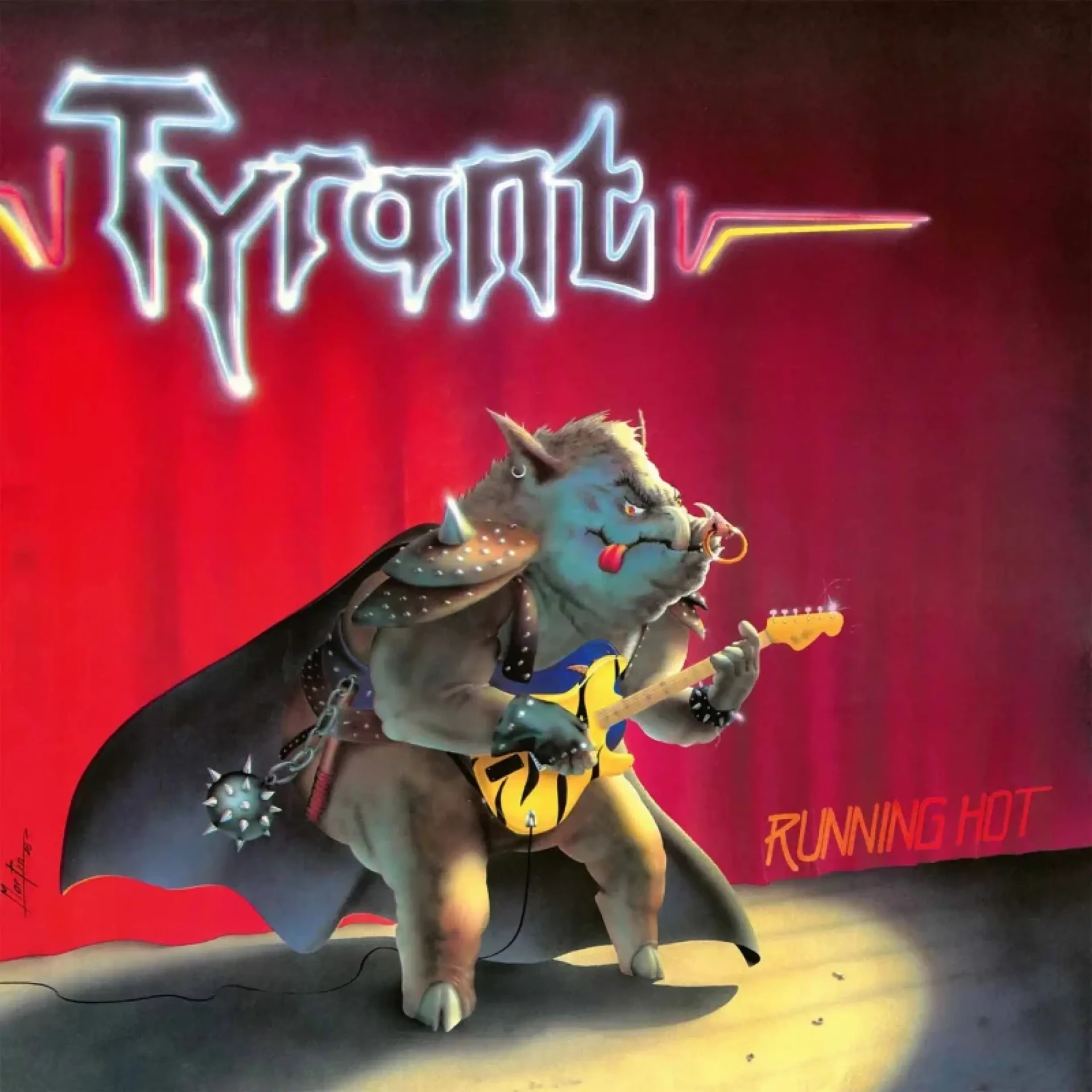 TYRANT - Running Hot · BLACK LP 1
