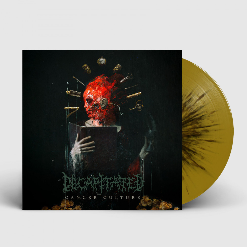 DECAPITATED · Cancer culture | GOLD/BLACK LP (Death Metal Vinyl)