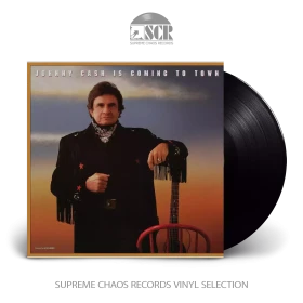 JOHNNY CASH · Johnny Cash Is Coming To Town (Remastered) | BLACK LP (Rock Vinyl)