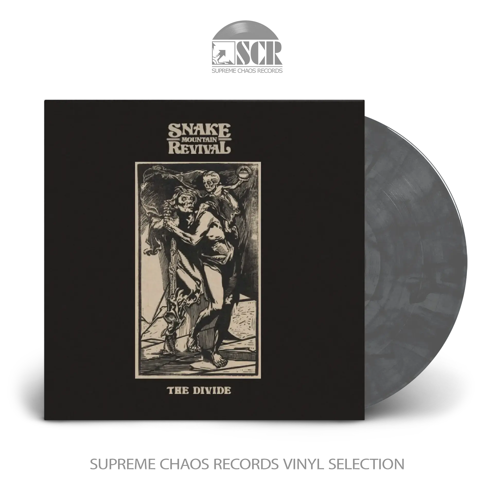 SNAKE MOUNTAIN REVIVAL · The Divide | GRAY LP (Doom Metal Vinyl)