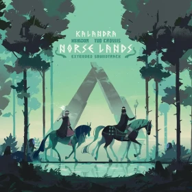 KALANDRA · Kingdom Two Crowns Norse Lands Extended Soundtrack | SEA BLUE LP (Folk/Soundtrack Vinyl) · Picture 1