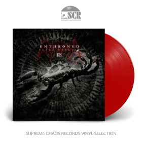 ENTHRONED · Tetra Karcist | RED LP (Black Metal Vinyl)