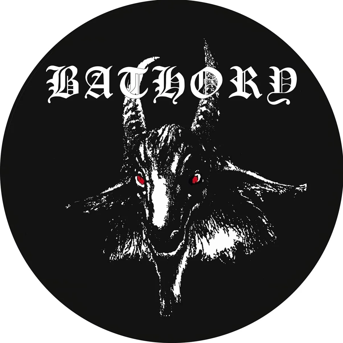 BATHORY · Bathory | PICTURE DISC LP (Black Metal Vinyl)