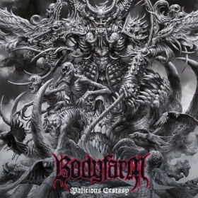 BODYFARM · Malicious Ecstasy | ULTRA CLEAR LP (Death Metal Vinyl) · Picture 1