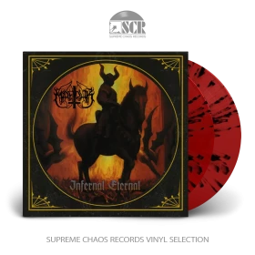 MARDUK · Infernal Eternal | RED/BLACK SPLATTER 2LP (Black Metal Vinyl)