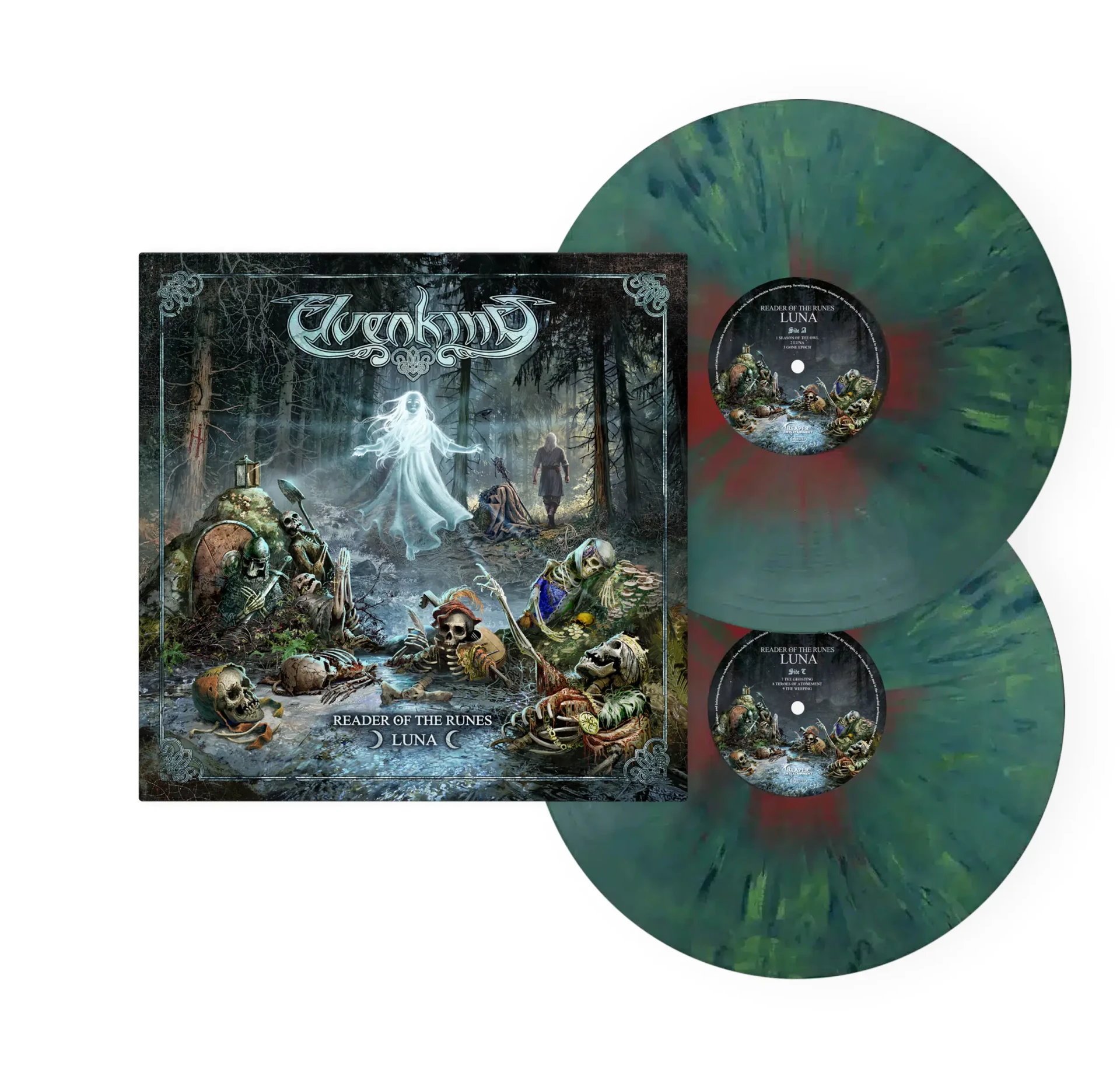 ELVENKING - Reader Of The Runes-Luna · SPLATTER 2LP