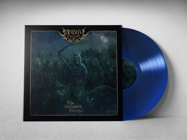 INFINITY · The Untamed Hunger | TRANSPARENT SEA BLUE LP (Black Metal Vinyl)