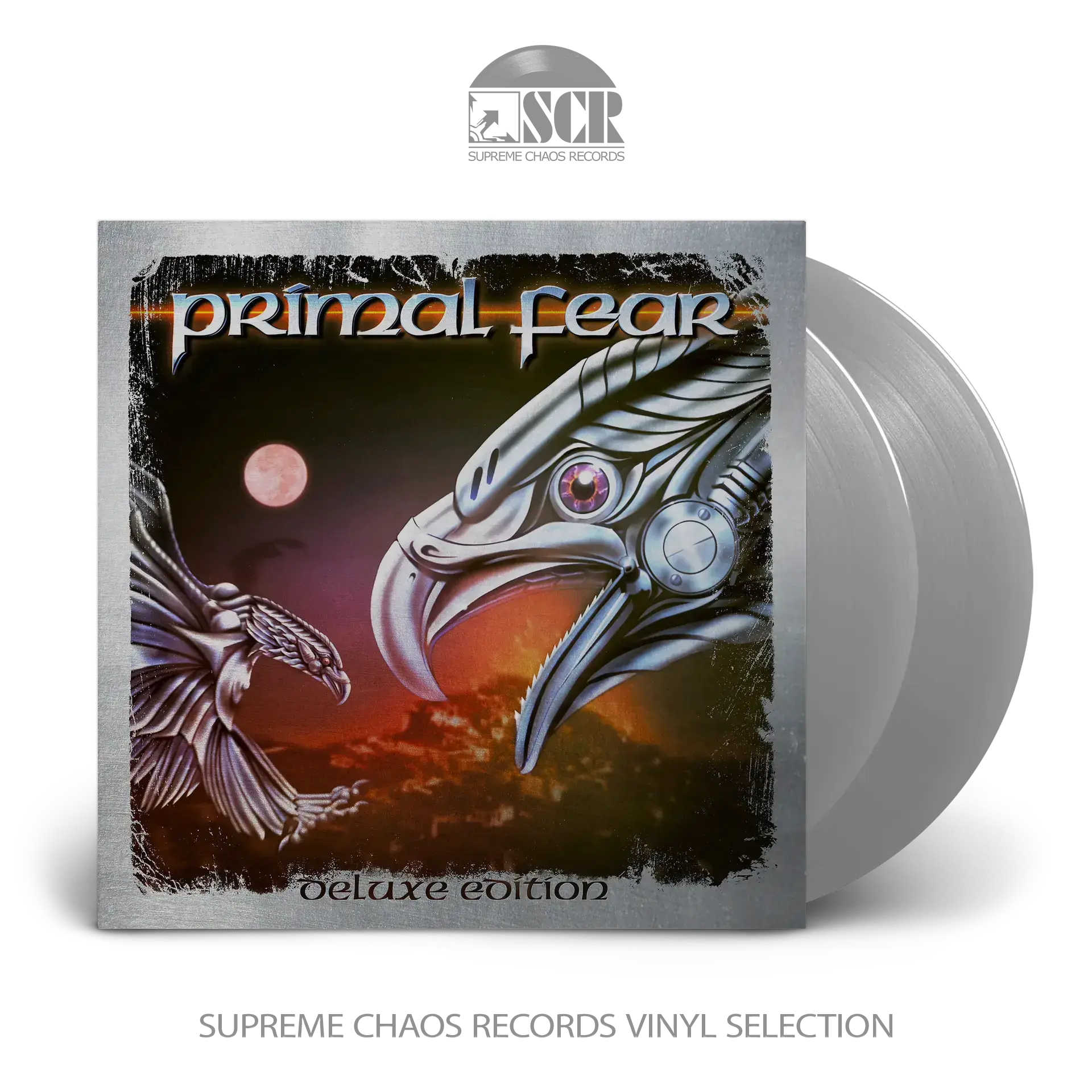 PRIMAL FEAR - Primal Fear (Deluxe Edition) · SILVER 2LP (Heavy Metal Vinyl)