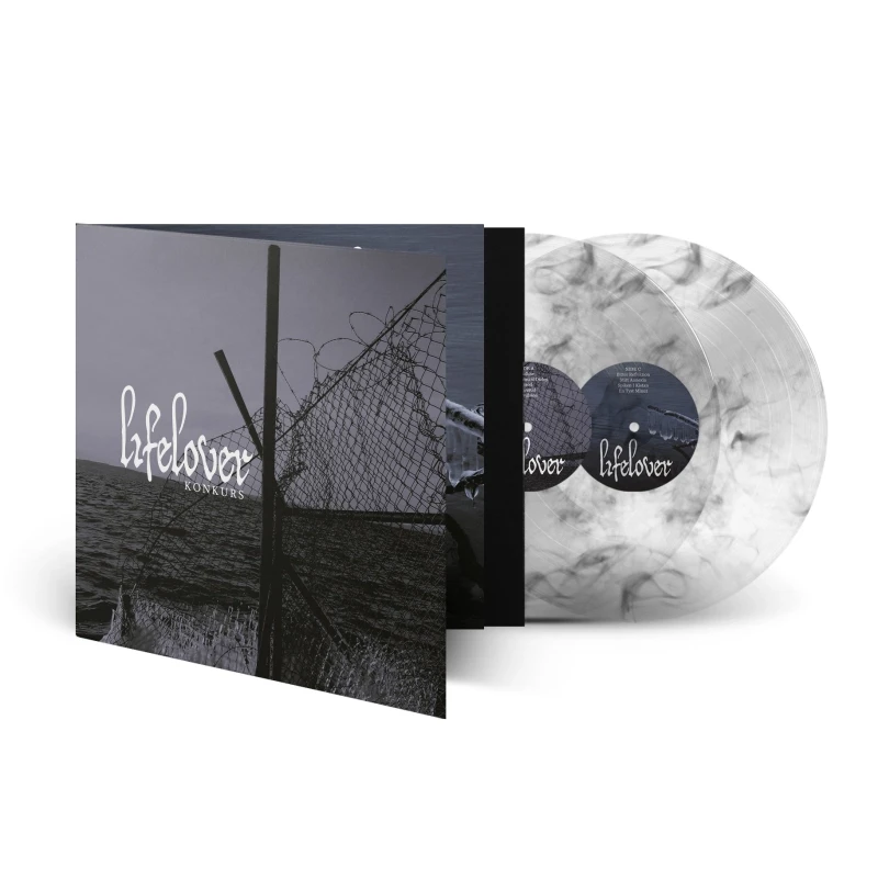 LIFELOVER · Konkurs | SMOKE MARBLED 2LP (Depressive Black Metal Vinyl) · Picture 2