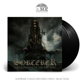 SORCERER · The Crowning Of The Fire King | BLACK 2LP (Heavy Metal/Doom Metal Vinyl)