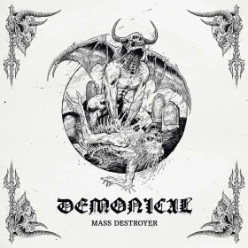 DEMONICAL · Mass Destroyer | CLEAR LP (Death Metal Vinyl) · Picture 1