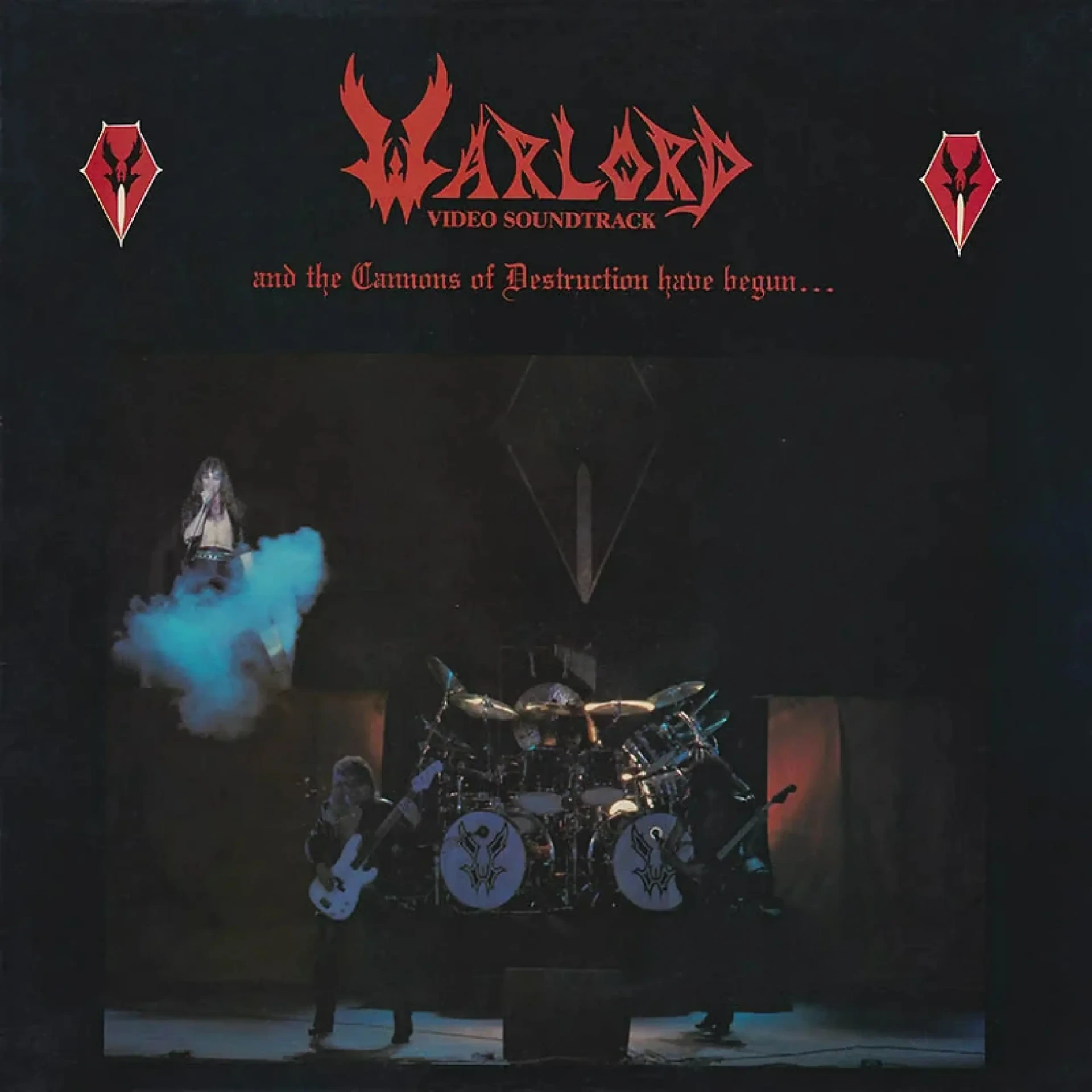 WARLORD - ... And The Cannons Of Destruction Have Begun · BLACK LP (Heavy Metal Vinyl) · Picture 1