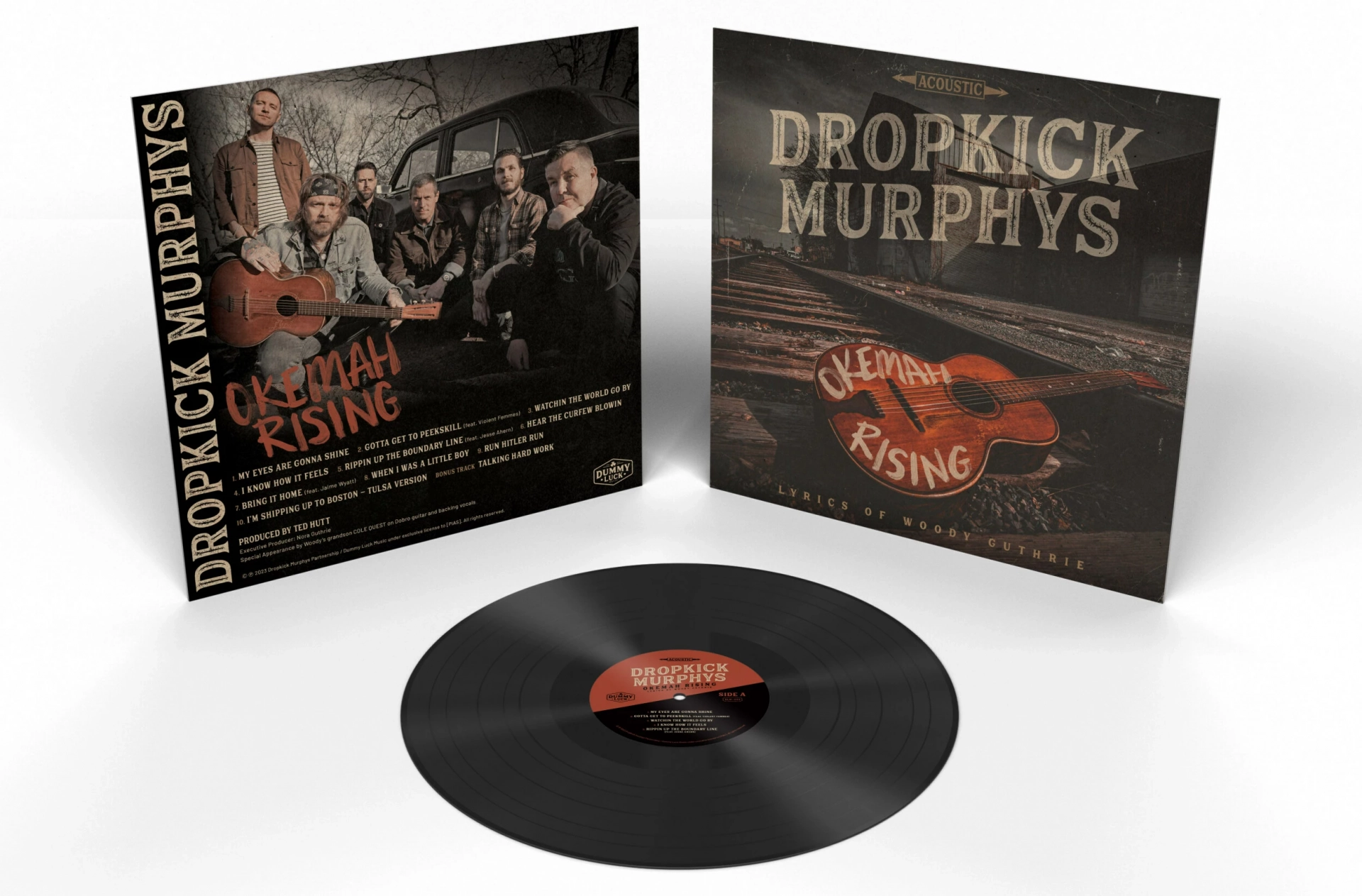 DROPKICK MURPHYS · Okemah Rising | BLACK LP (Punk Rock Vinyl)