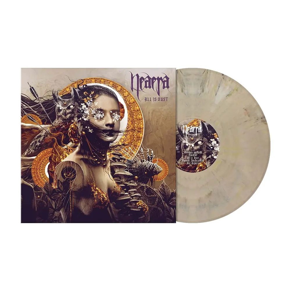 NEAERA · All Is Dust | DARK VANILLA MARBLED LP (Melodic Death Metal Vinyl)
