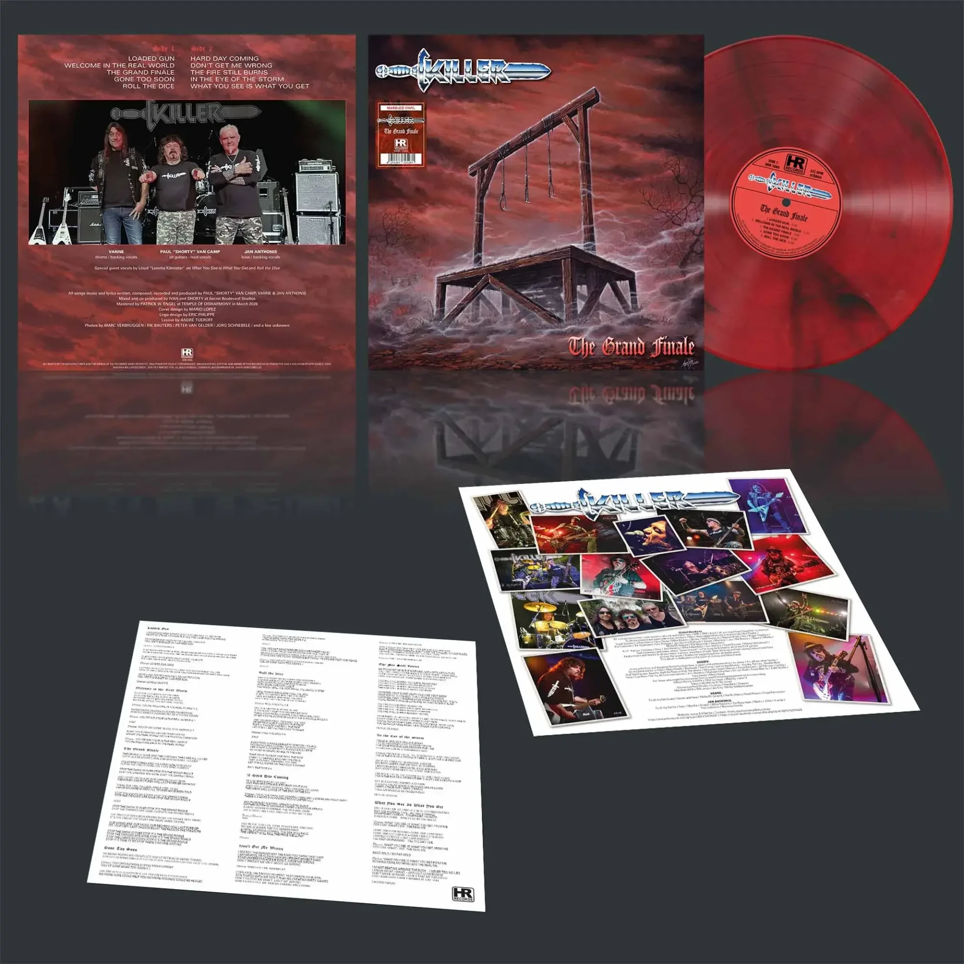 KILLER - The Grand Finale [RED MARBLED LP] (Heavy Metal Vinyl) · Picture 2