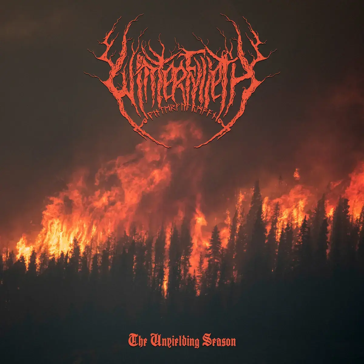 WINTERFYLLETH · The Unyielding Season | FUCHSIA 2LP (Black Metal Vinyl) · Picture 1