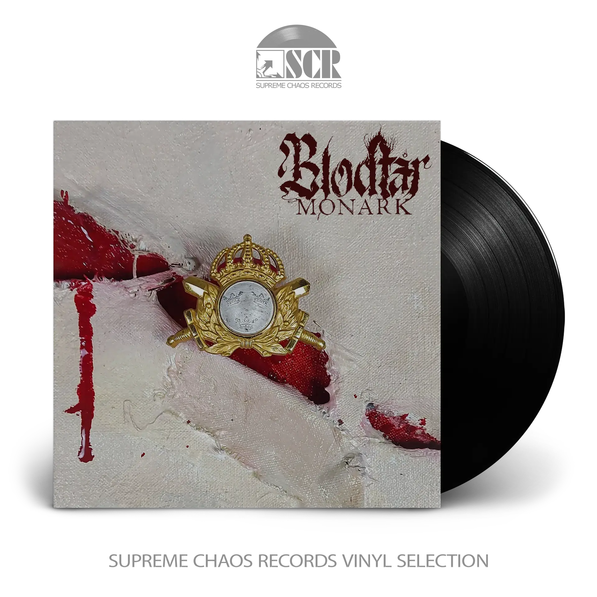 BLODTÅR · Monark | BLACK LP (Black Metal Vinyl)