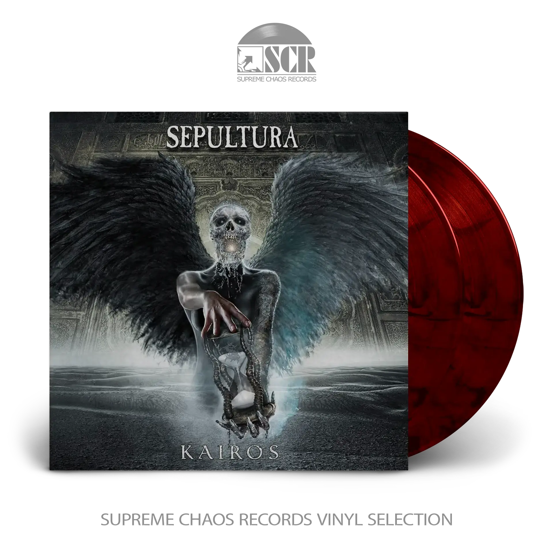 SEPULTURA · Kairos | RUBY RED MARBLED 2LP (Thrash Metal Vinyl)