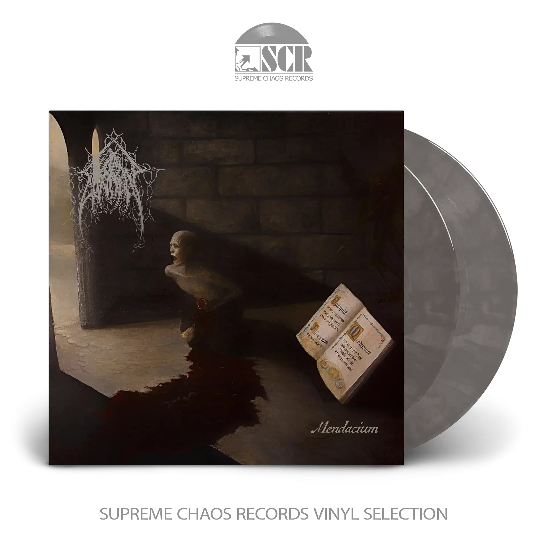 EVOKEN - Mendacium [CLEAR/BLACK GHOST 2LP] (Doom Metal/Death Metal Vinyl)