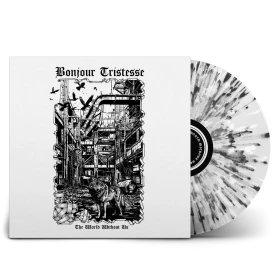 BONJOUR TRISTESSE · The World Without Us | LP WOODEN BOX (Black Metal Vinyl) · Picture 2