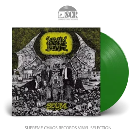 NAPALM DEATH · Scum | GREEN LP (Grindcore Vinyl)