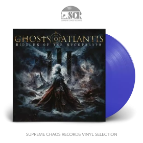GHOSTS OF ATLANTIS · Riddles Of The Sycophants | BLUE LP (Melodic Death Metal Vinyl)