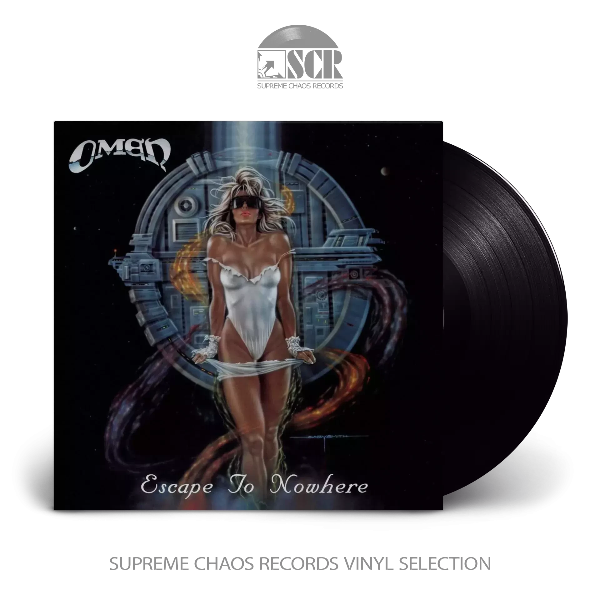 OMEN · Escape To Nowhere (35th Anniversary Re-Issue) | BLACK LP (Heavy Metal Vinyl)