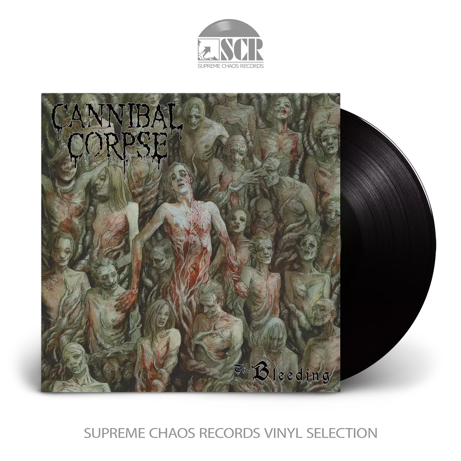CANNIBAL CORPSE - The Bleeding · BLACK LP CANNIBAL CORPSE - The Bleeding · BLACK LP (Death Metal Vinyl)